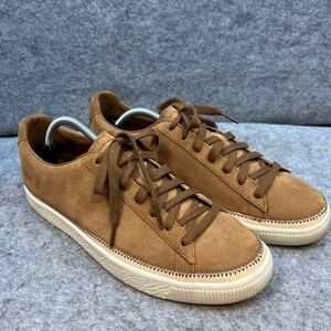 PUMA Suede Trim Dachshund  Men's Casual Sneakers‎ Brown Leather Shoes 12